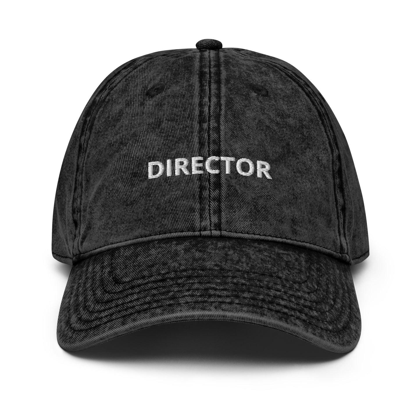 Director Vintage Cotton Twill Cap