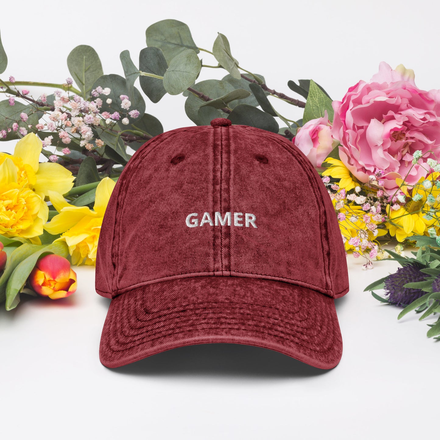 Gamer Vintage Cotton Twill Cap
