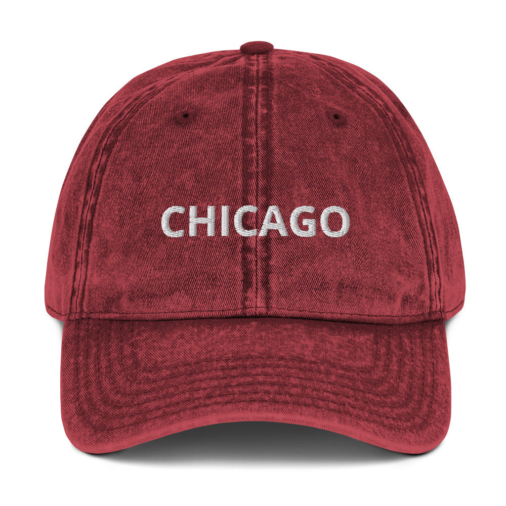 Chicago Vintage Cotton Twill Cap