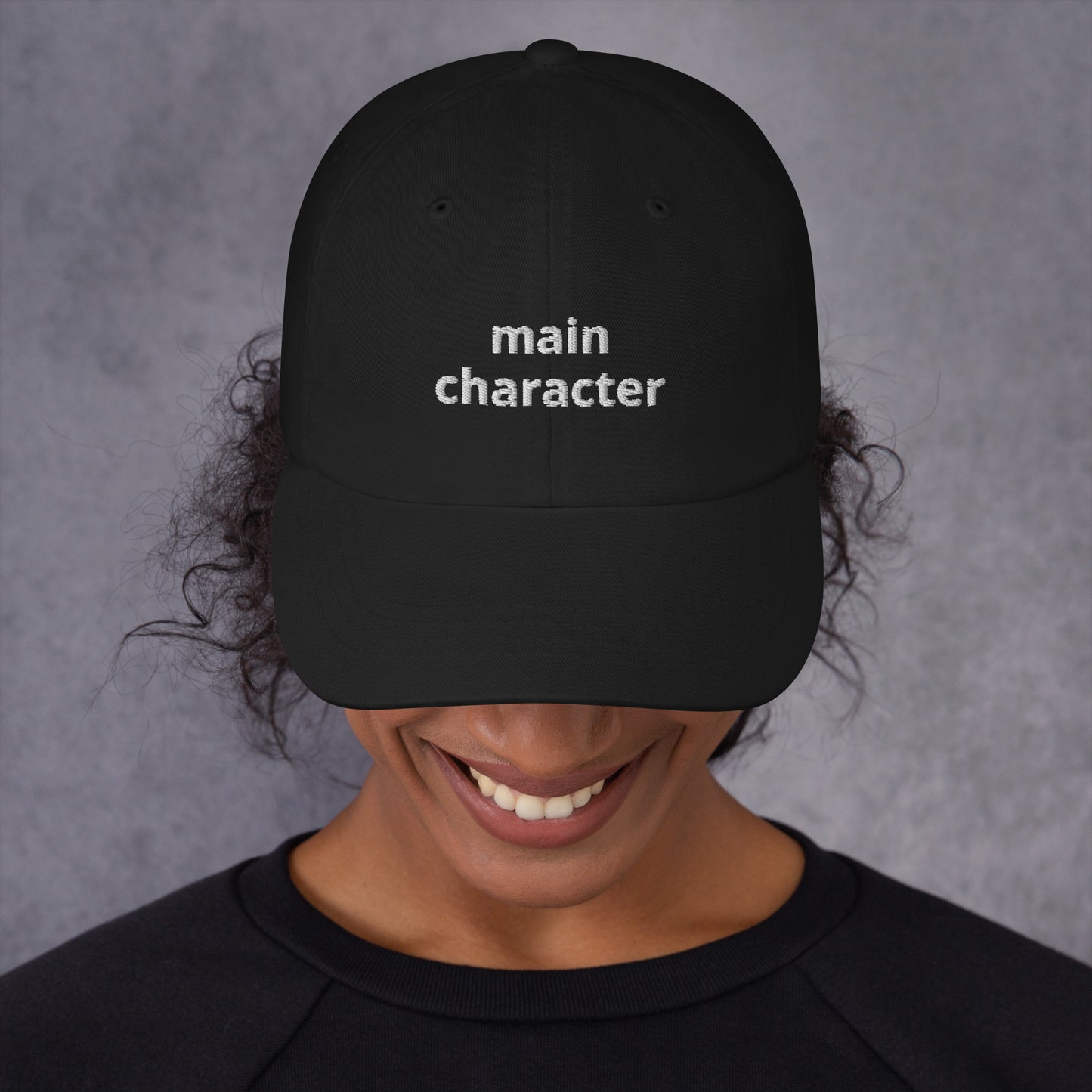 Main Character Baseball Cap