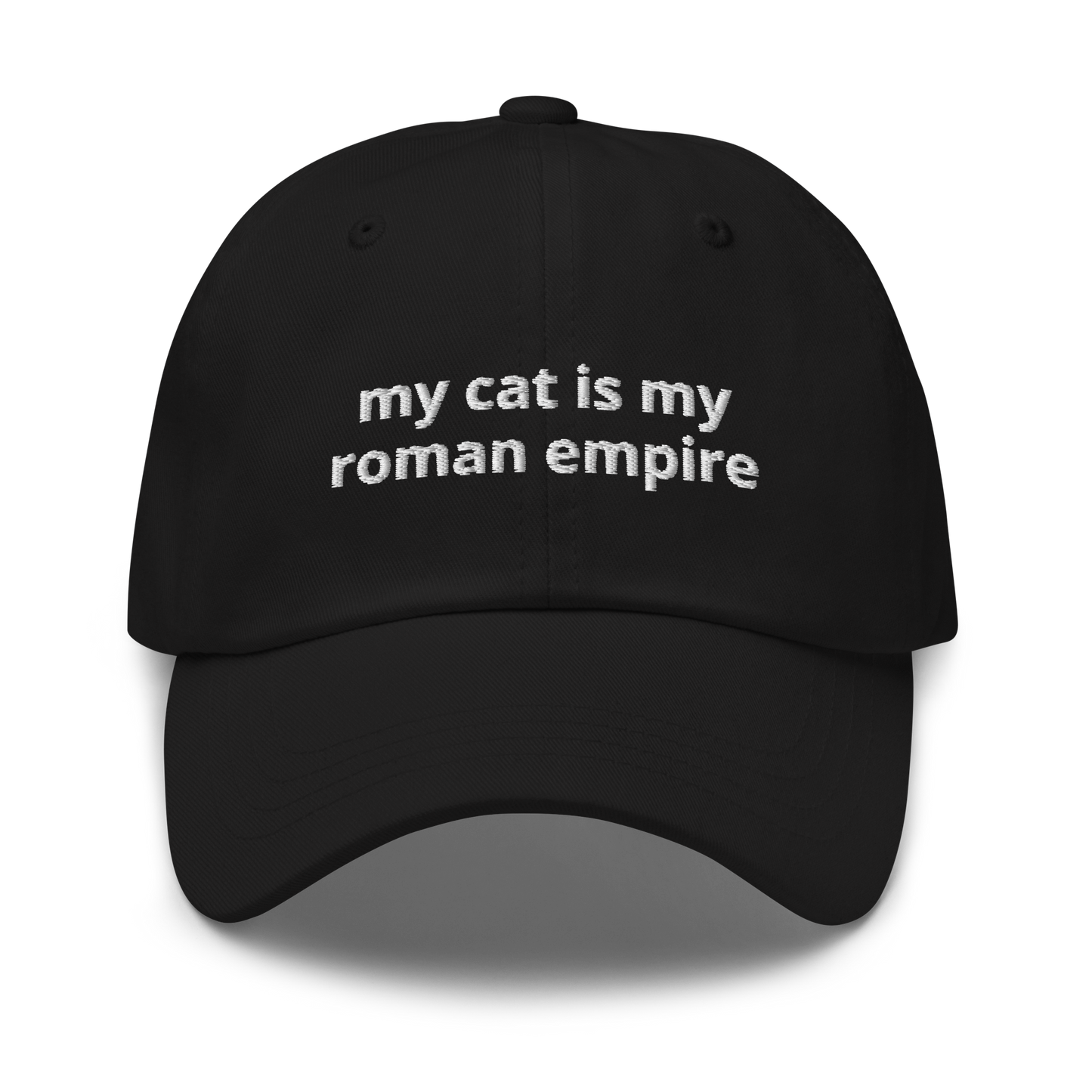 My Cat Is My Roman Empire Baseball Cap