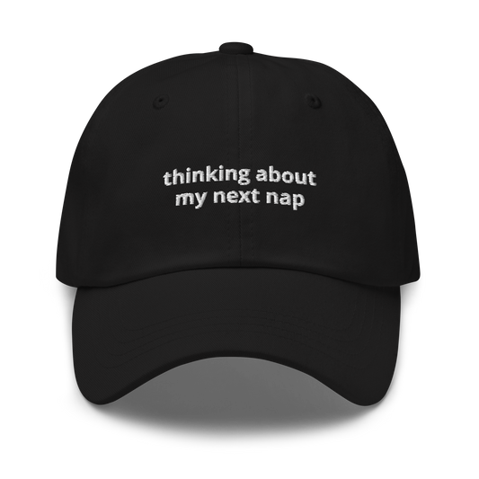 Thinking About My Next Nap Baseball Cap