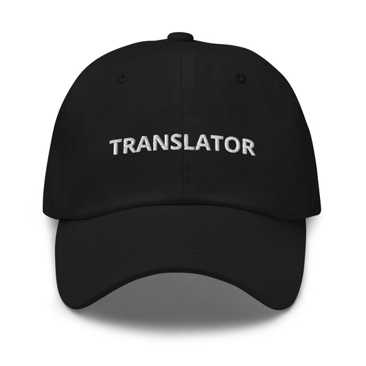 Translator Baseball Cap