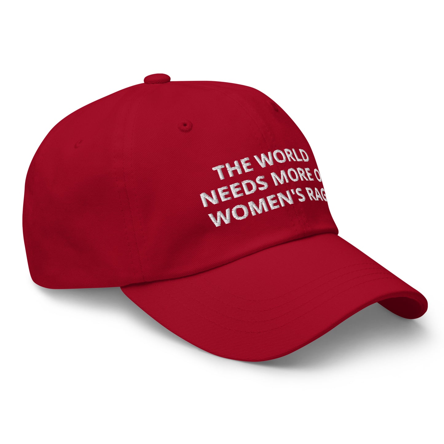 The World Needs More Of Women's Rage Baseball Cap