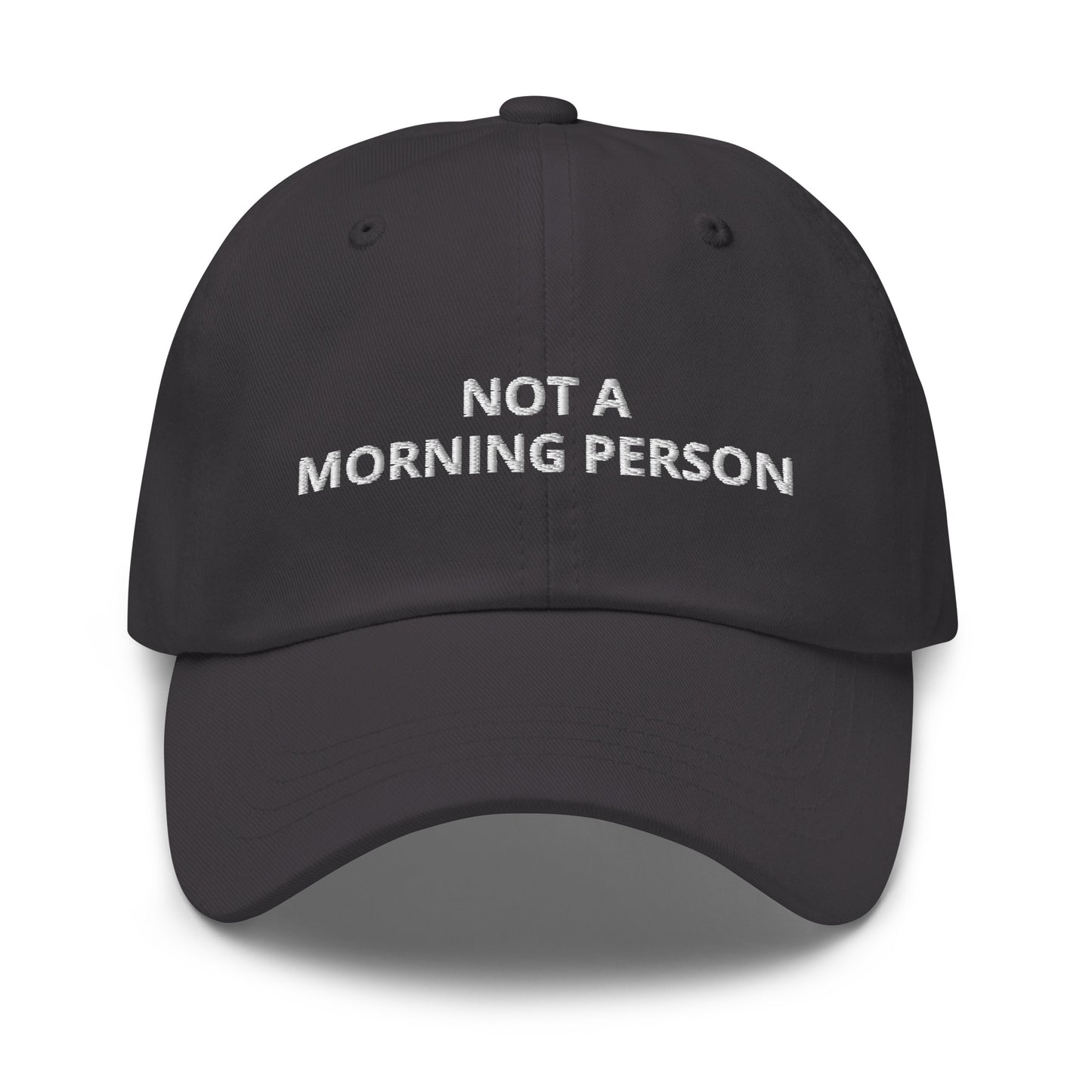 Not A Morning Person Baseball Cap