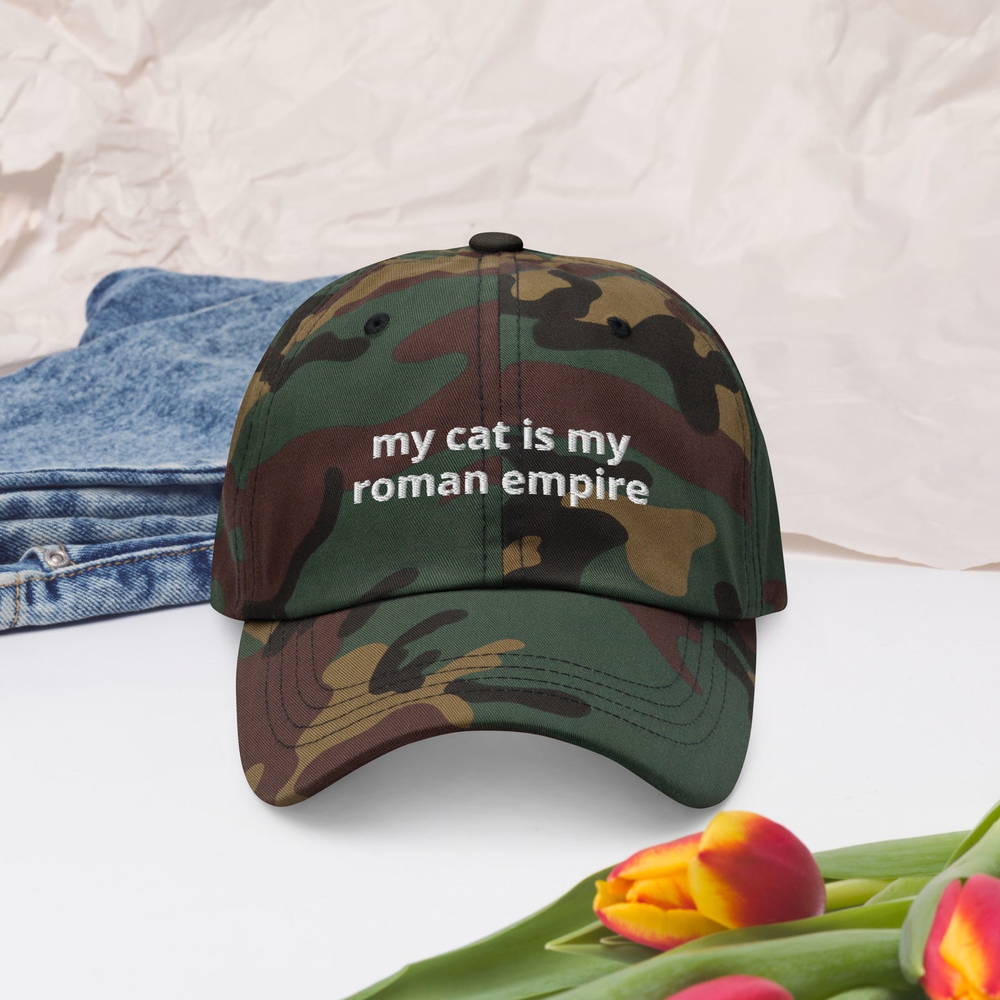 My Cat Is My Roman Empire Baseball Cap