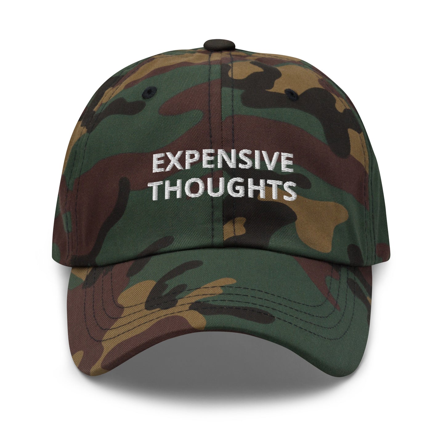 Expensive Thoughts Baseball Cap