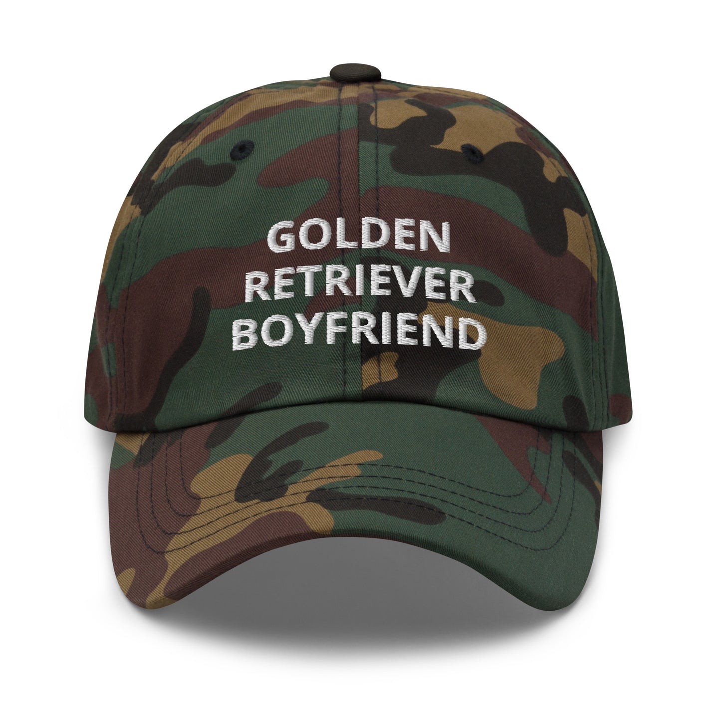 Golden Retriever Boyfriend Baseball Cap