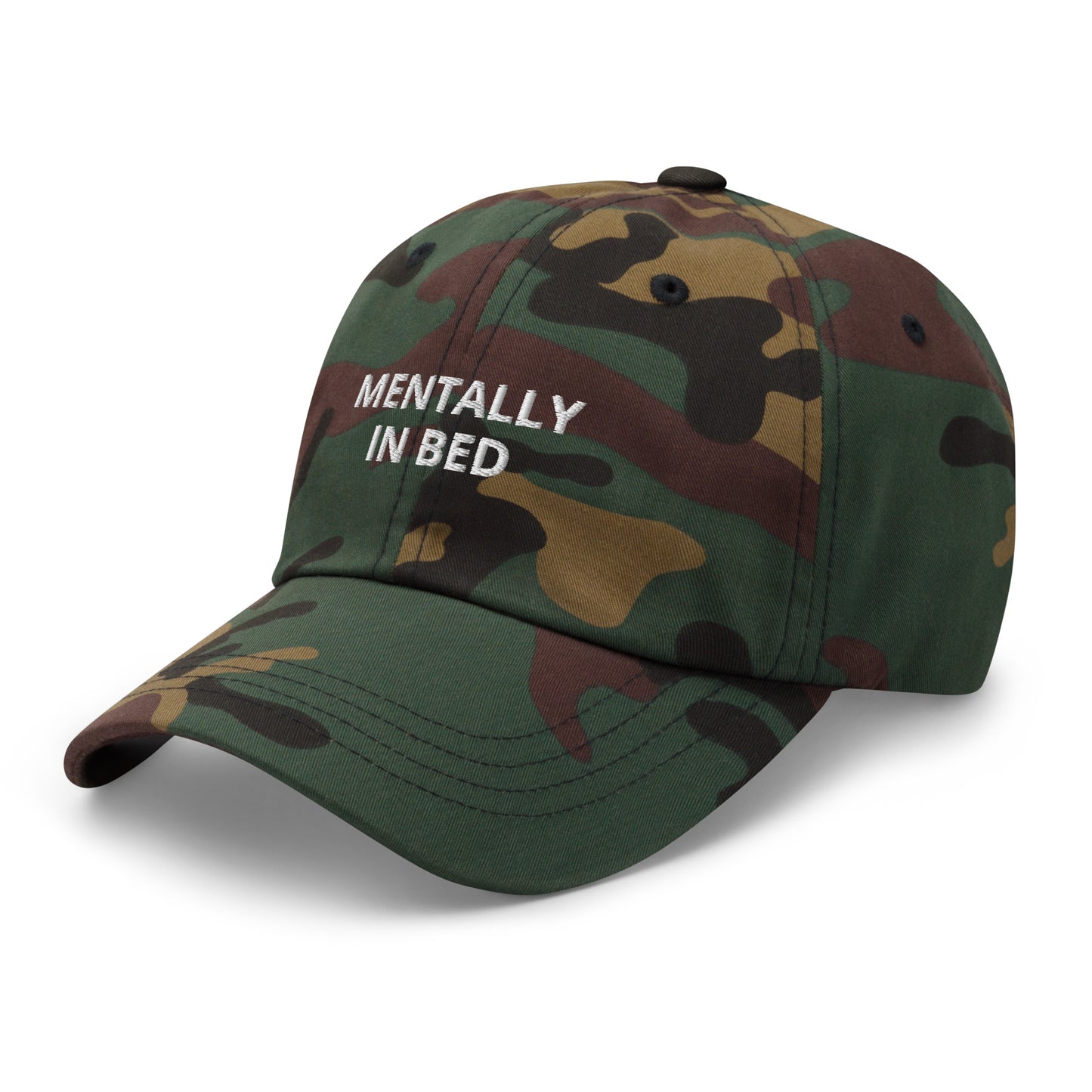 Mentally In Bed Baseball Cap