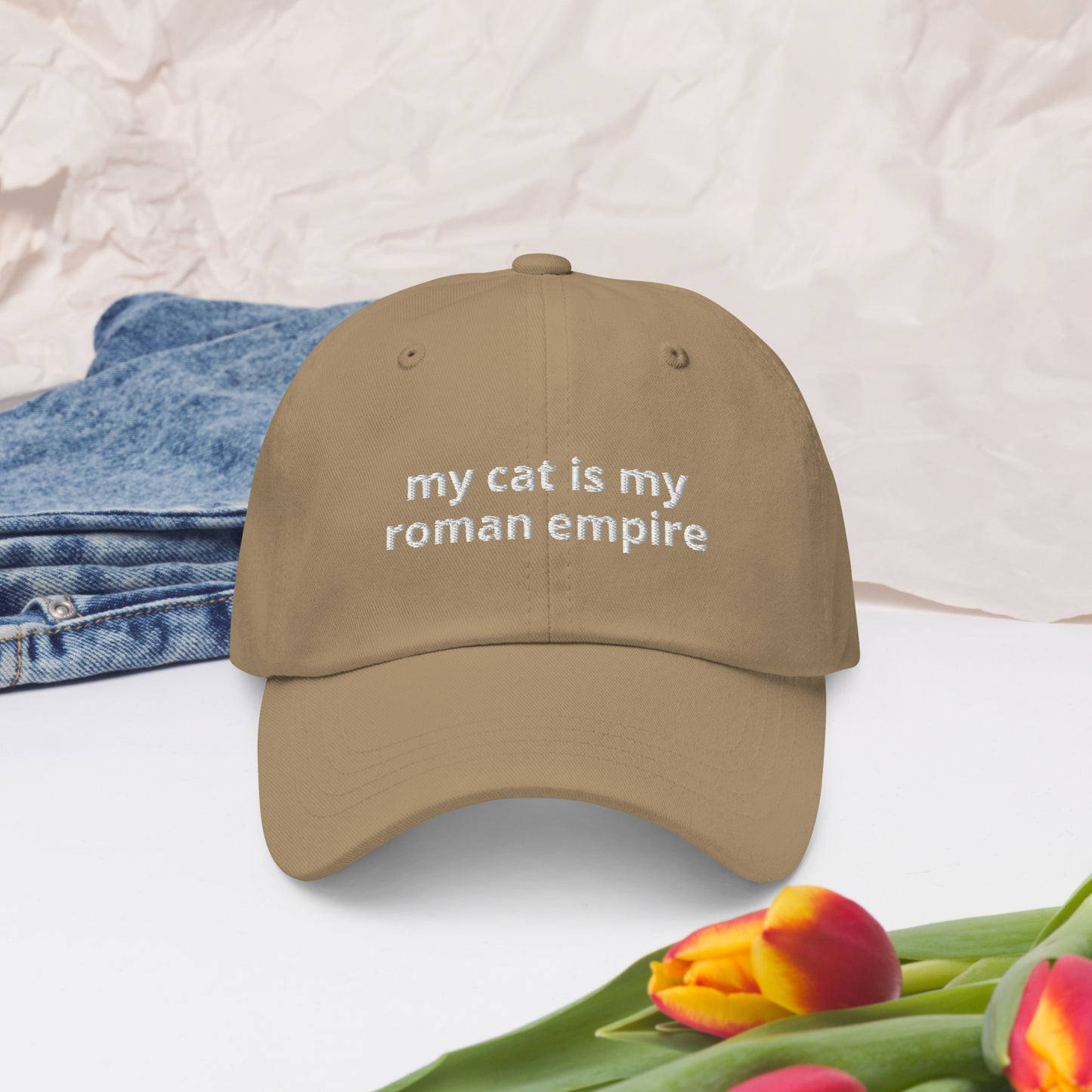 My Cat Is My Roman Empire Baseball Cap