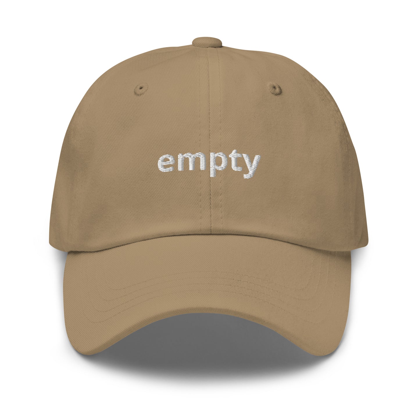 Empty Baseball Cap