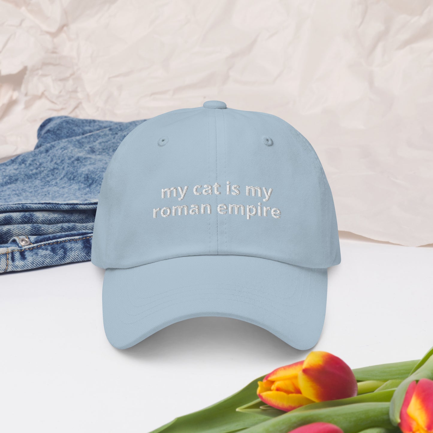 My Cat Is My Roman Empire Baseball Cap