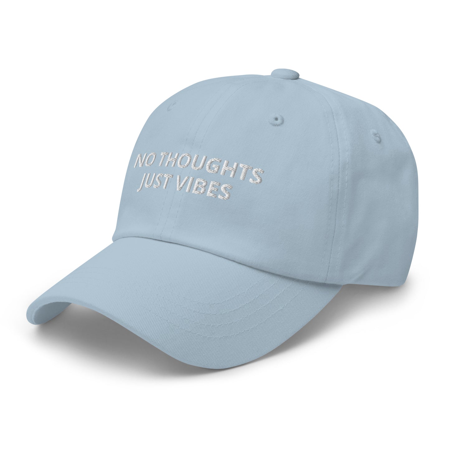 No Thoughts Just Vibes Baseball Cap