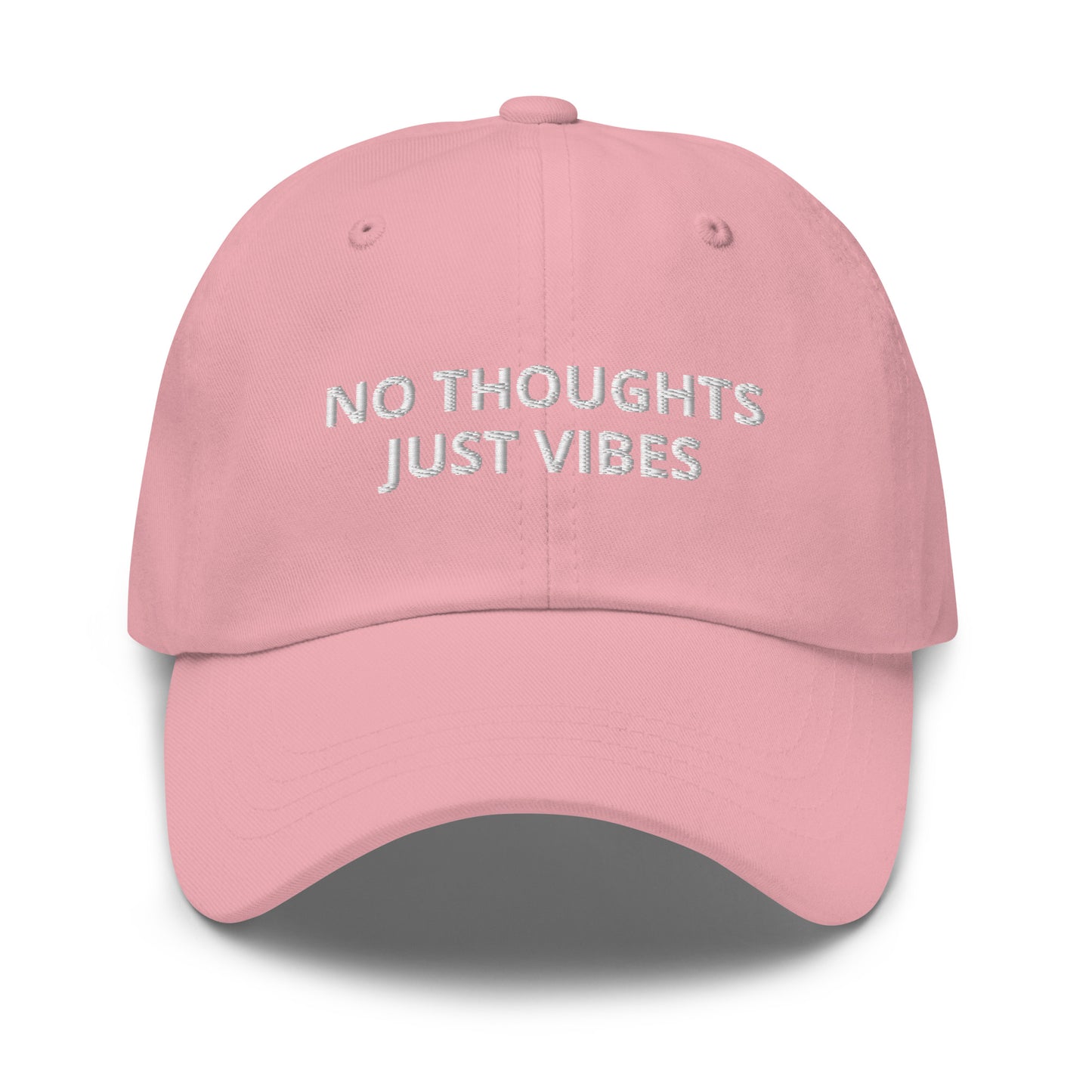 No Thoughts Just Vibes Baseball Cap