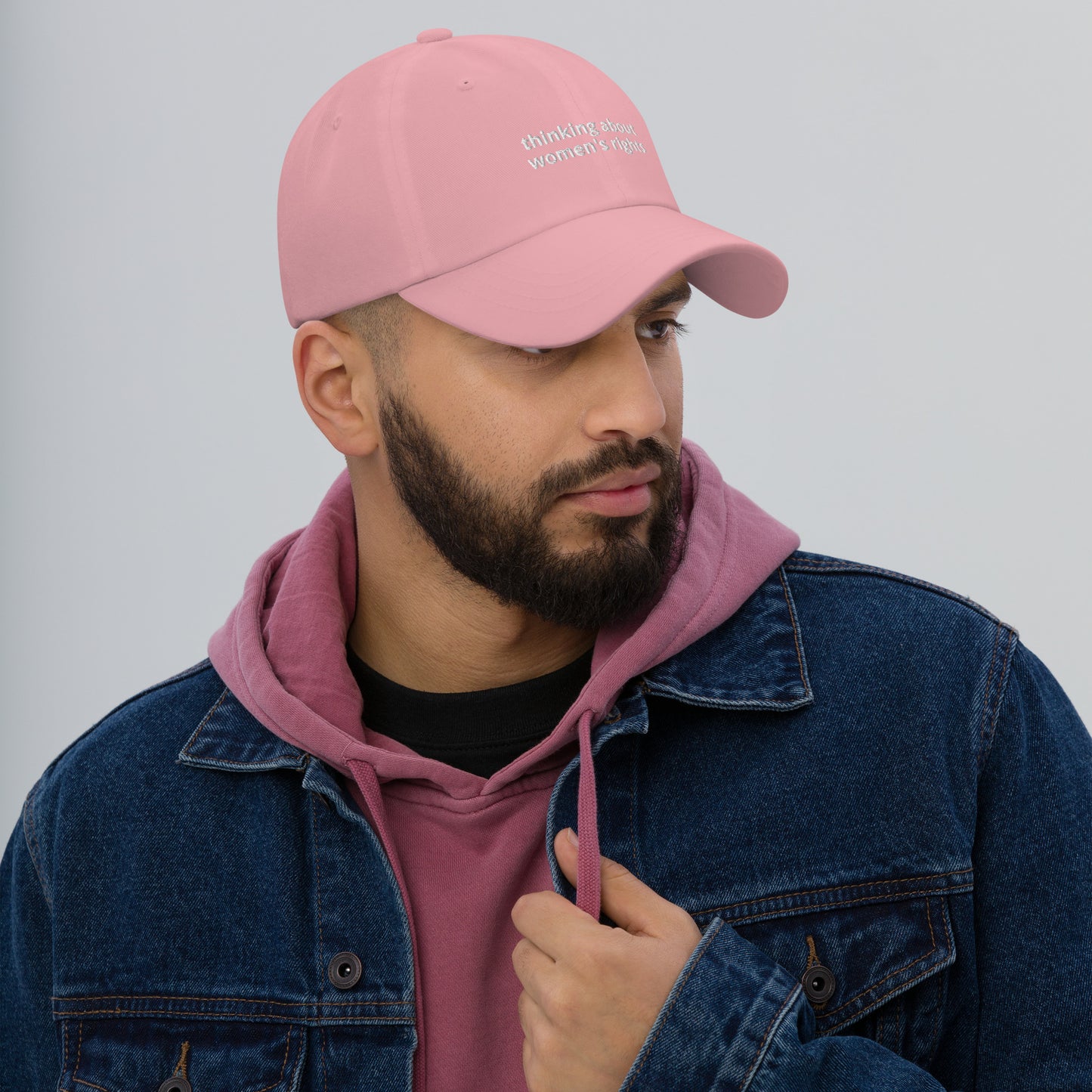 Thinking About Women's Rights Baseball Cap