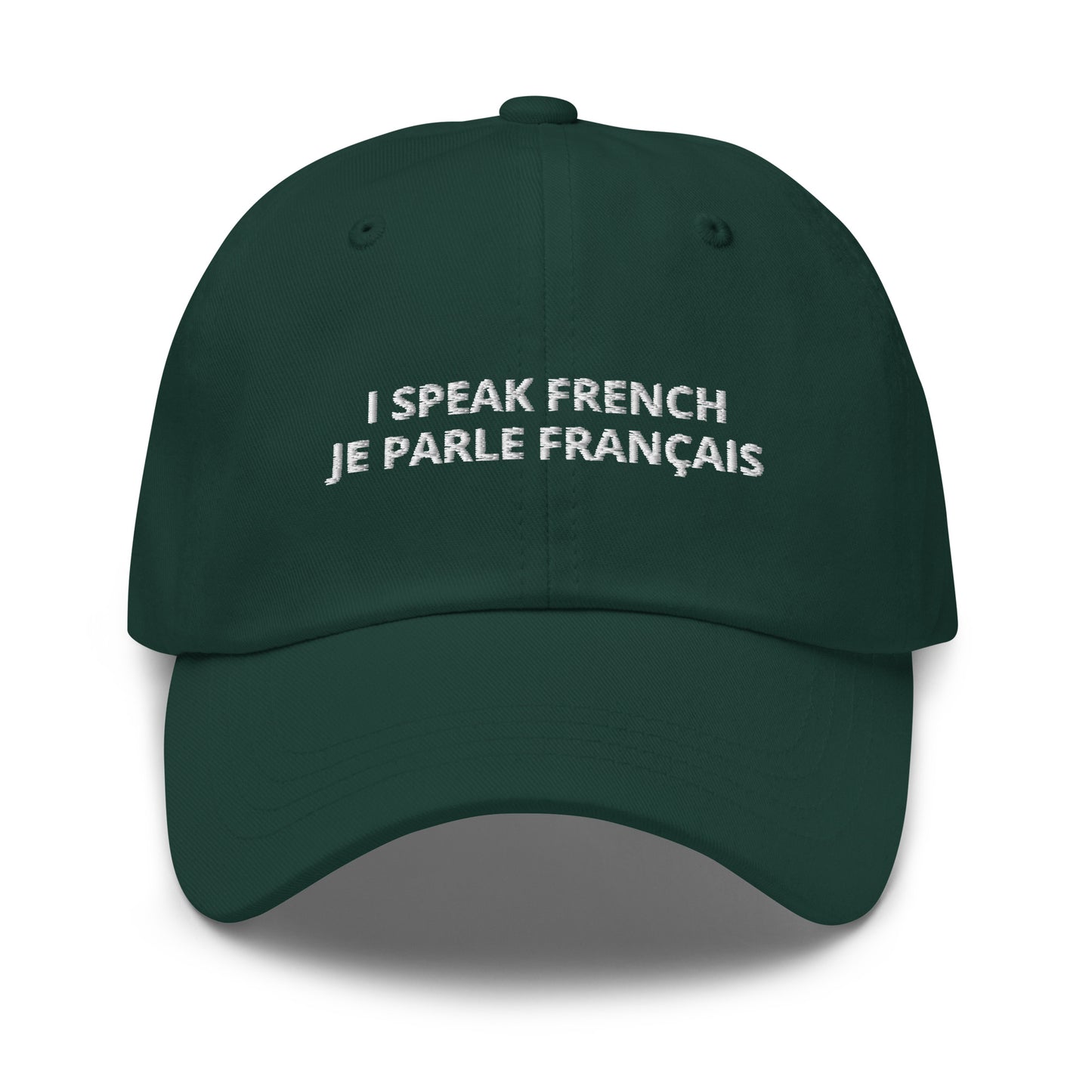 I Speak French Baseball Cap