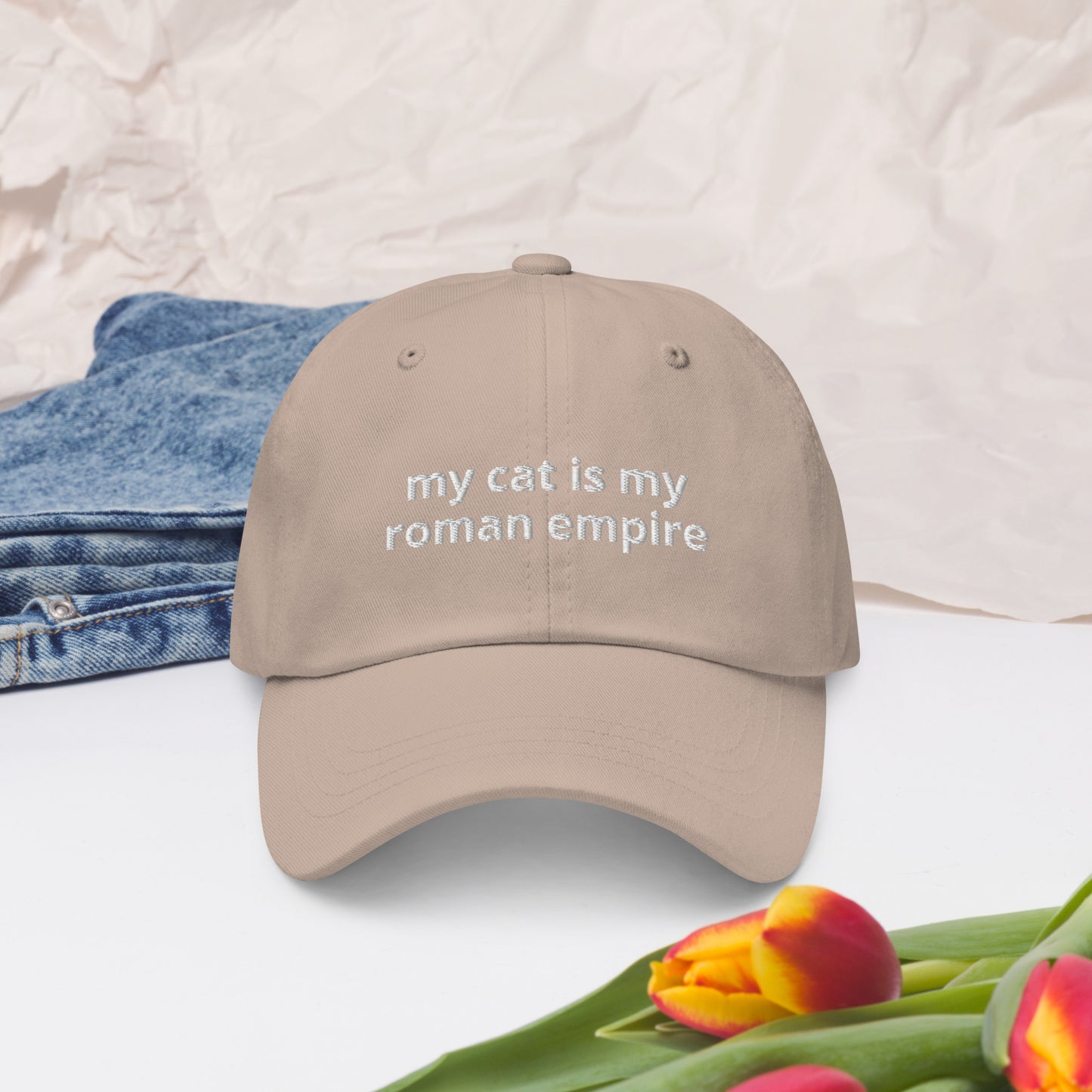 My Cat Is My Roman Empire Baseball Cap