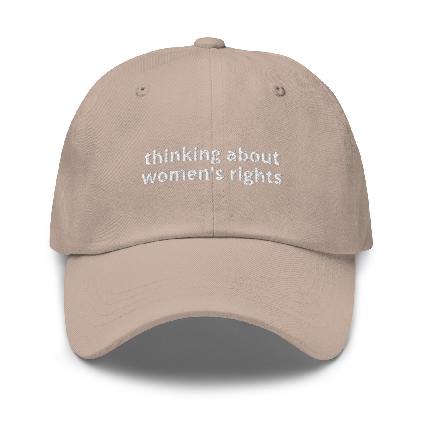 Thinking About Women's Rights Baseball Cap