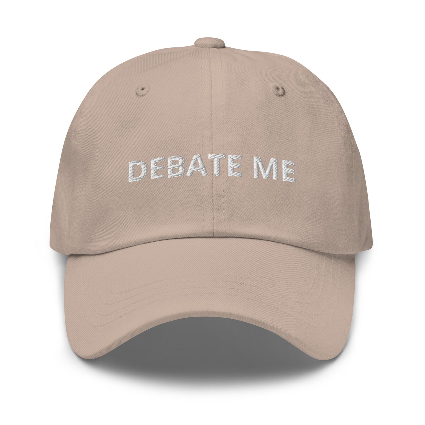 Debate Me Baseball Cap
