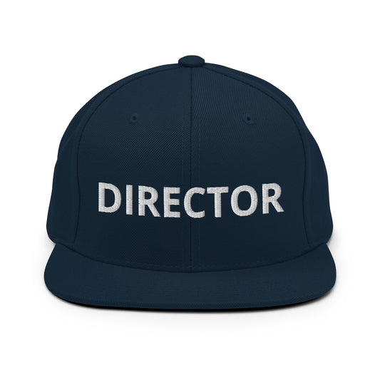 Director Snapback Hat