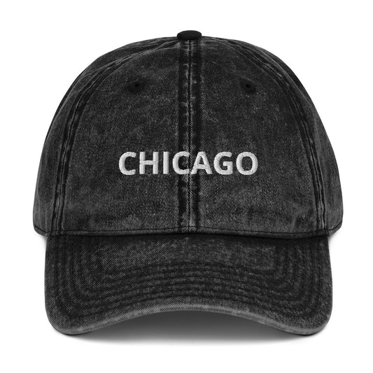 Chicago Vintage Cotton Twill Cap